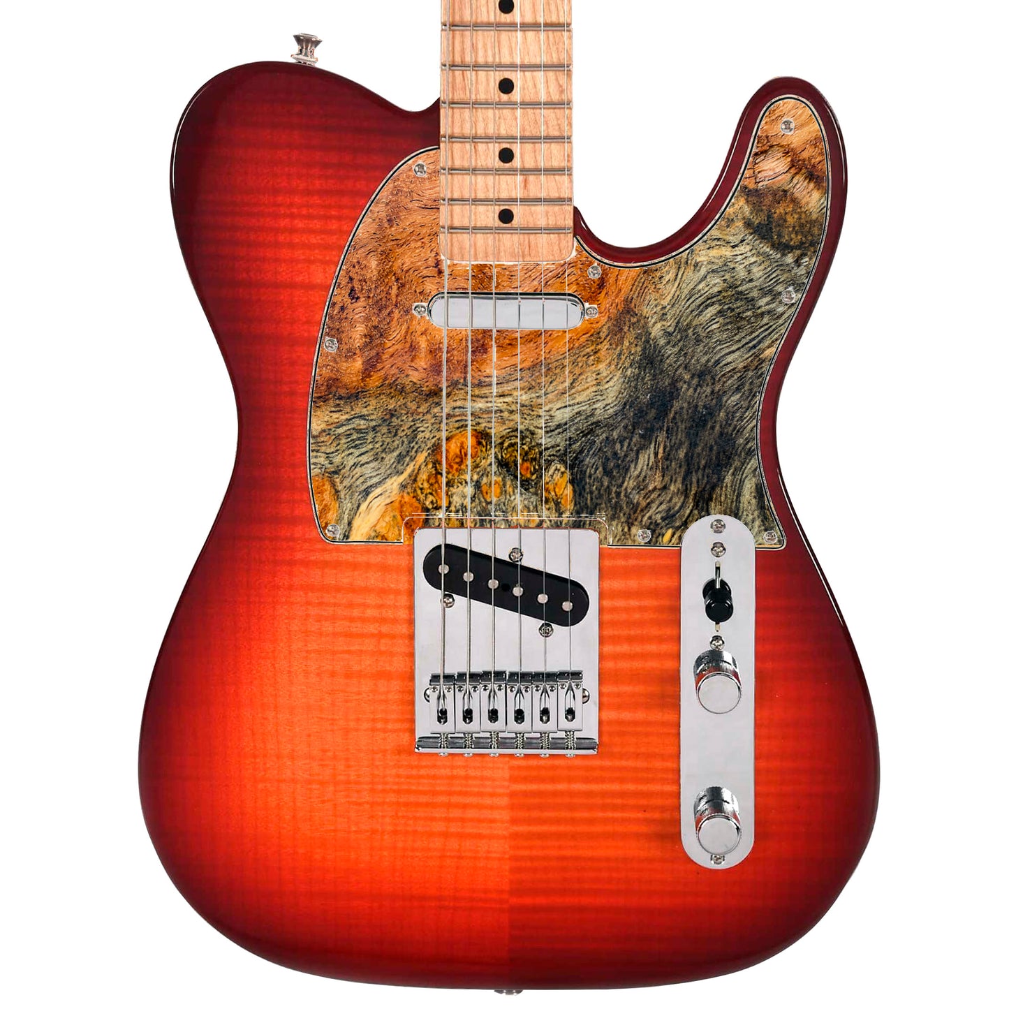 Guitar Custom PickGuard Sticker Skins. Customise your own existing Pickguard, Headstock, Tremolo Cover plate. The Wood Grain PK19