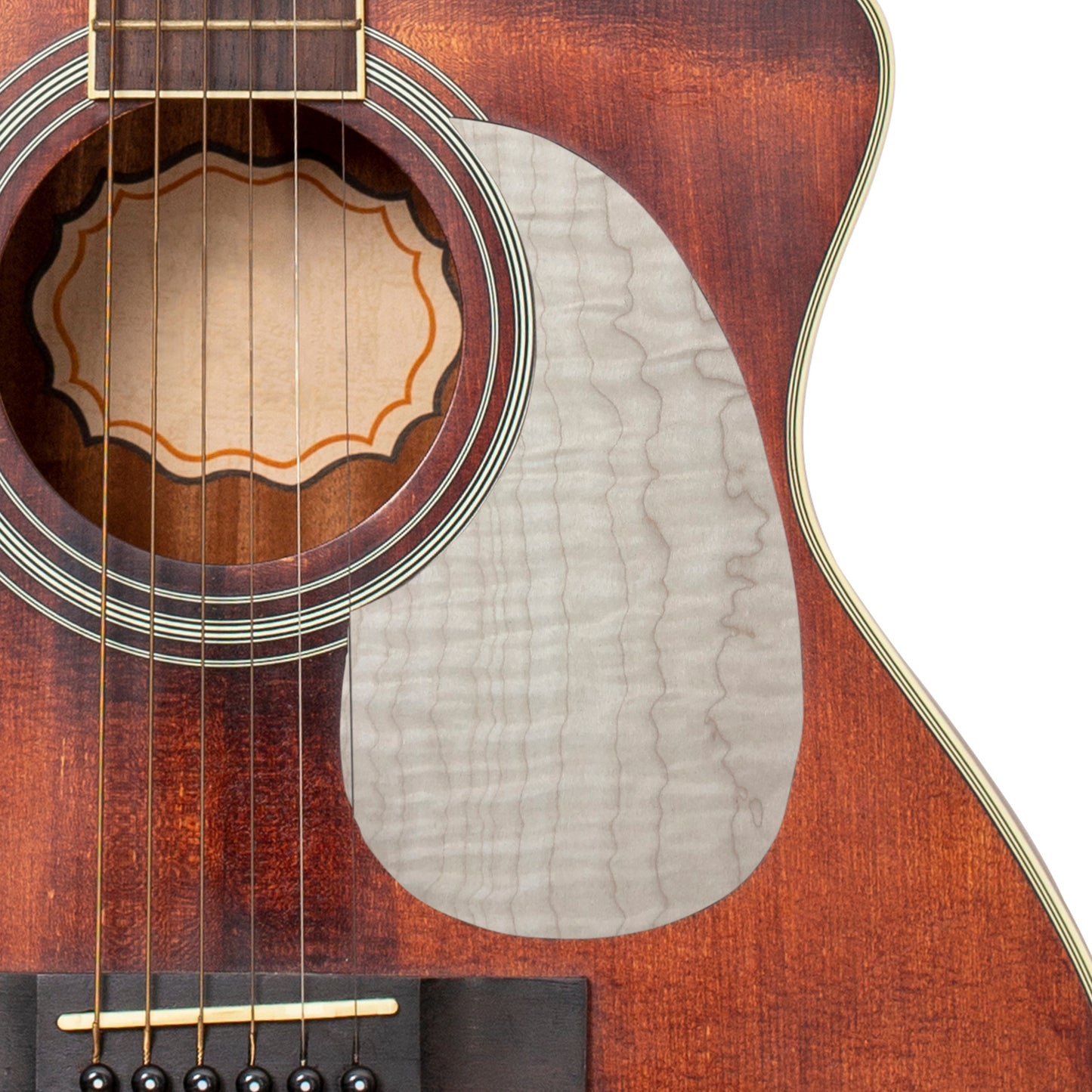 Guitar Custom PickGuard Sticker Skins. Customise your own existing Pickguard, Headstock, Tremolo Cover plate. The Wood Grain PK20
