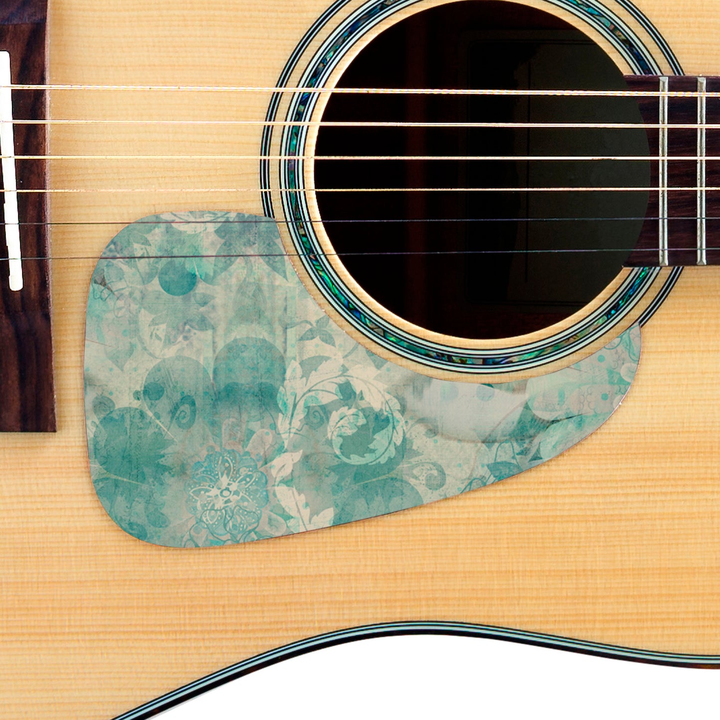 Guitar Custom PickGuard Sticker Skins. Customise your own existing Pickguard, Headstock, Tremolo Cover plate. The Quilted Patches PK03.