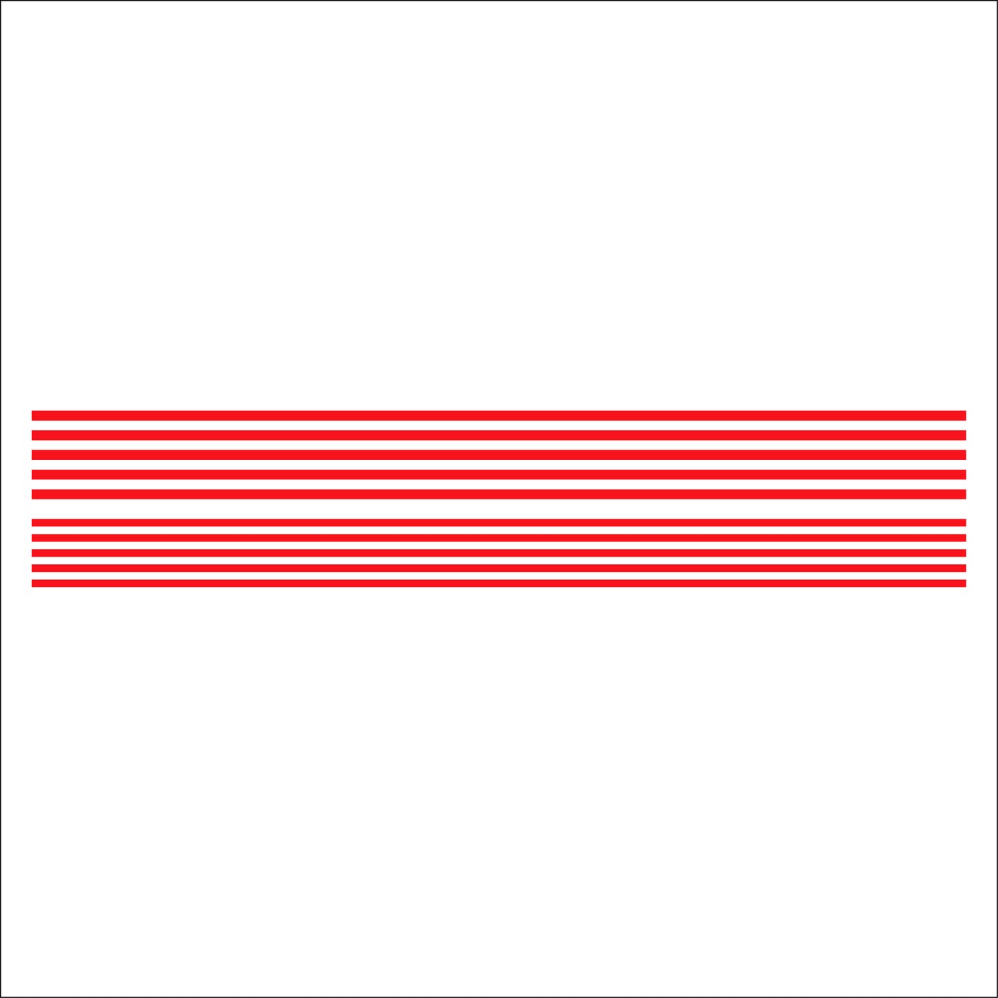 Pin Stripe Vinyl Peel n Stick Sticker Stripes for Guitars & Basses 8 Colours