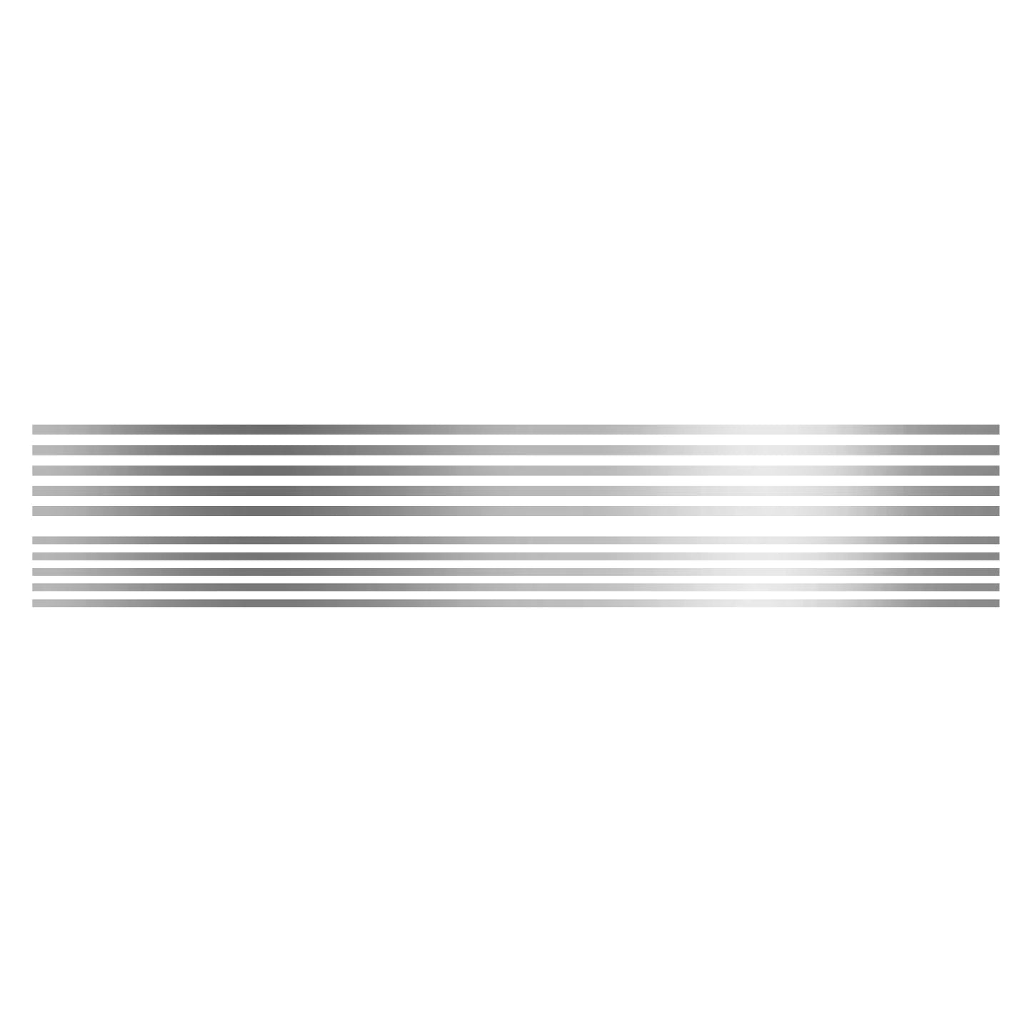 Pin Stripe Vinyl Peel n Stick Sticker Stripes for Guitars & Basses 8 Colours