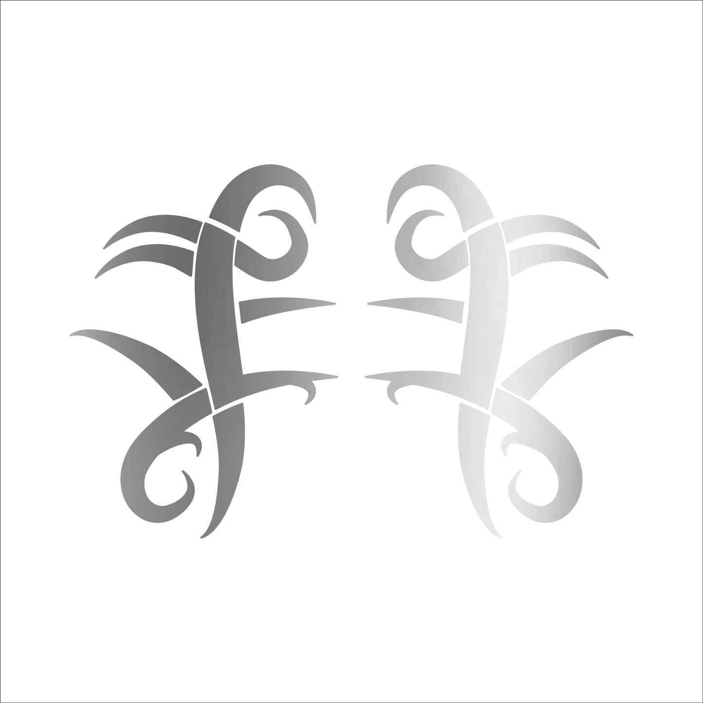 Customized Tribal War Decal Sticker for Guitars & Basses 6 Colour Options.