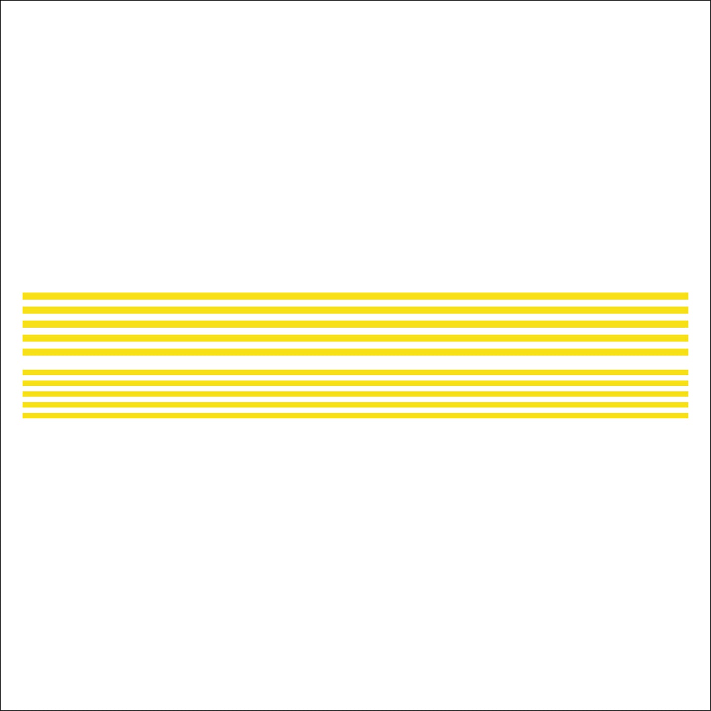 Pin Stripe Vinyl Peel n Stick Sticker Stripes for Guitars & Basses 8 Colours