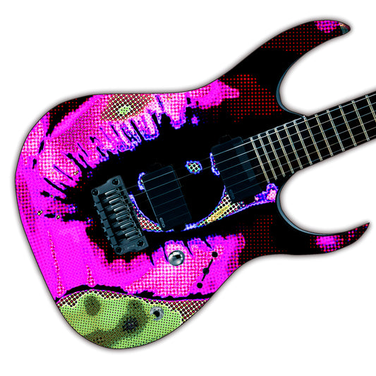 DesignDivil Custom Guitar Skin Vinyl Wrap Laminated Air Lease Printed Decal. The Eye GS07
