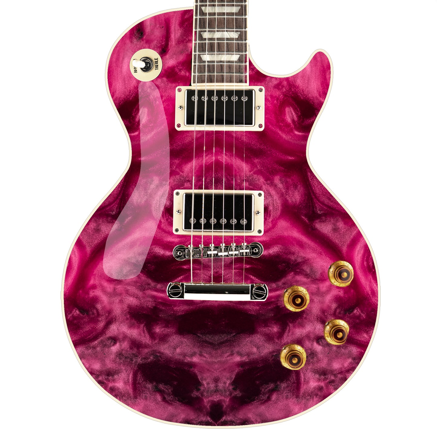 Guitar/Bass Skin Axe Wrap Re Skin Vinyl Wrap Decal Sticker Pink Galaxy GS119