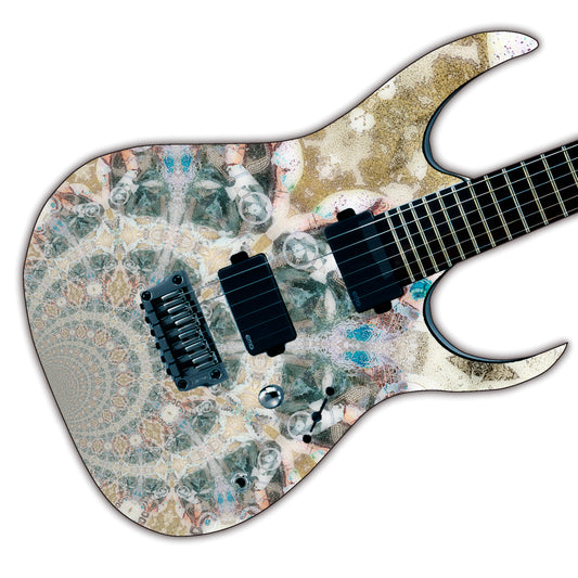 DesignDivil Custom Guitar Skin Vinyl Wrap Laminated Air Lease Print Decal. The Moroccan GS11