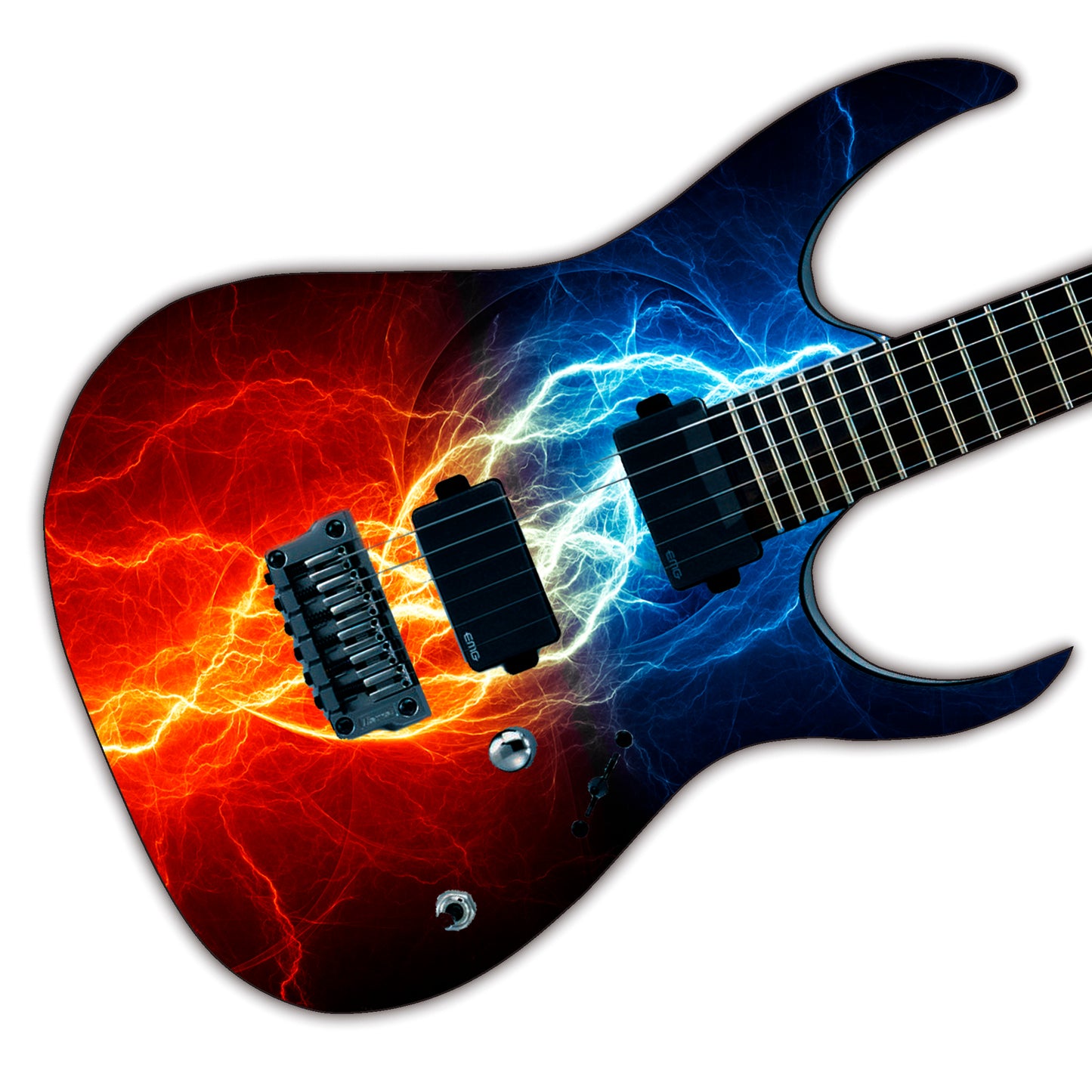 Guitar/Bass Skin Axe Wrap Re Skin Vinyl Decal Sticker Ride the Lightning GS121