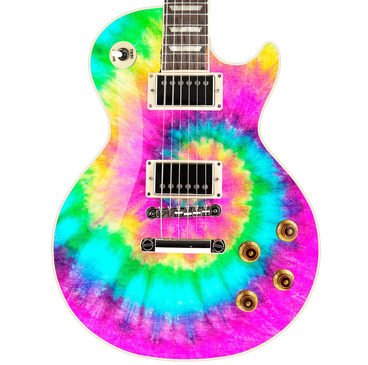 Guitar/Bass Skin Axe Wrap Re Skin Vinyl Decal Sticker Summer of Love GS123