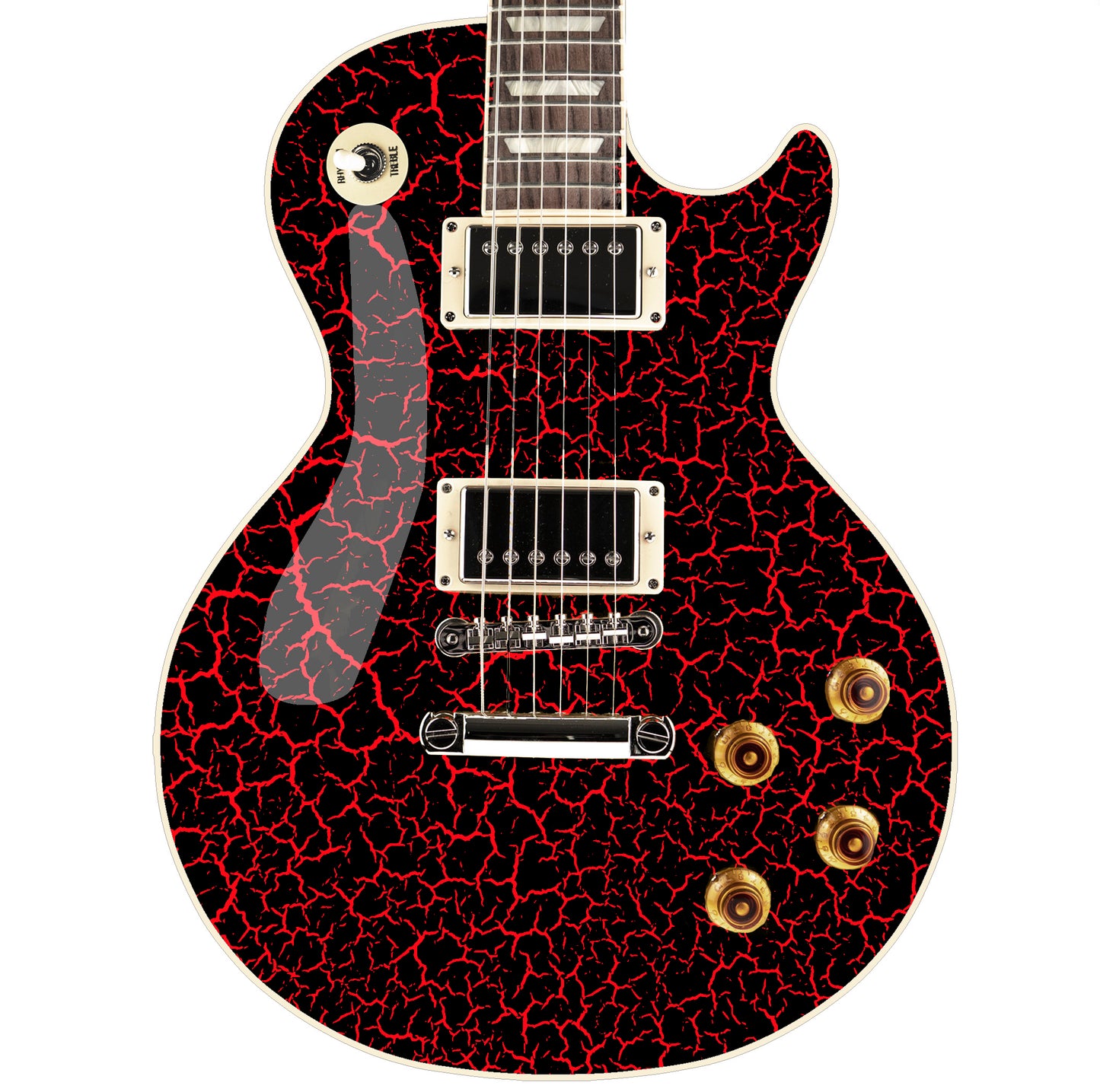 Guitar Skin Wrap Laminated Vinyl Decal Sticker The Master of Things Metal GS131