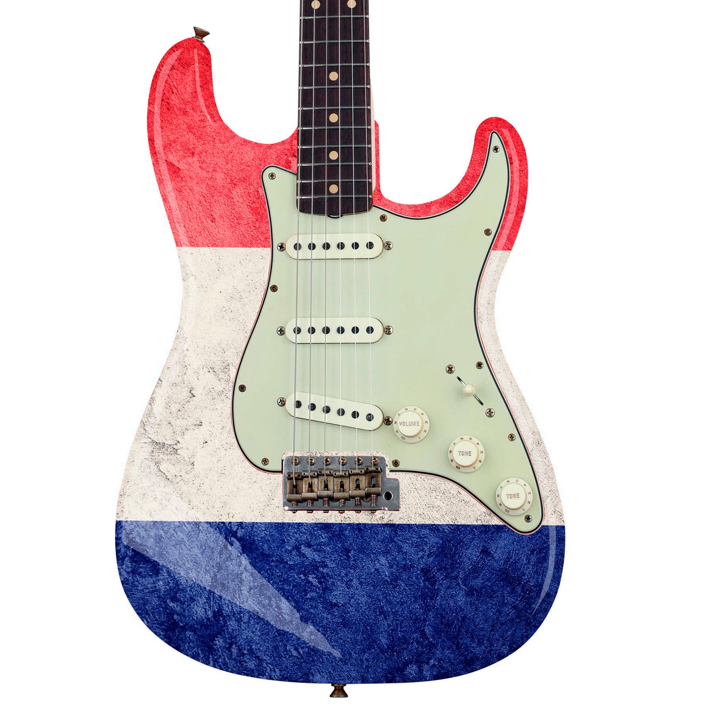 Guitar/Bass France Laminated Skin Wrap Vinyl Decal Sticker. GS143