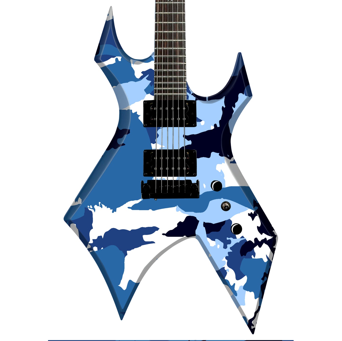 The Camo Selection Guitar/Bass Vinyl Skin Wrap Decal Sticker Skins. Ocean GS191