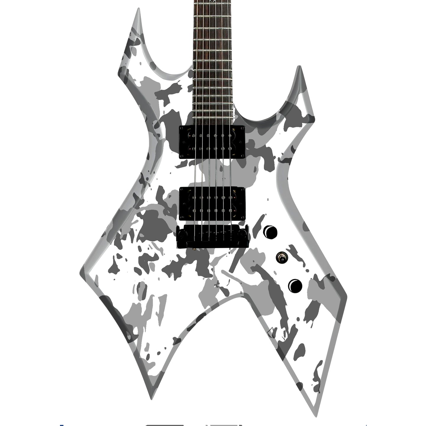 The Camo Selection Guitar/Bass Vinyl Skin Wrap Decal Sticker Skins. Artic GS192