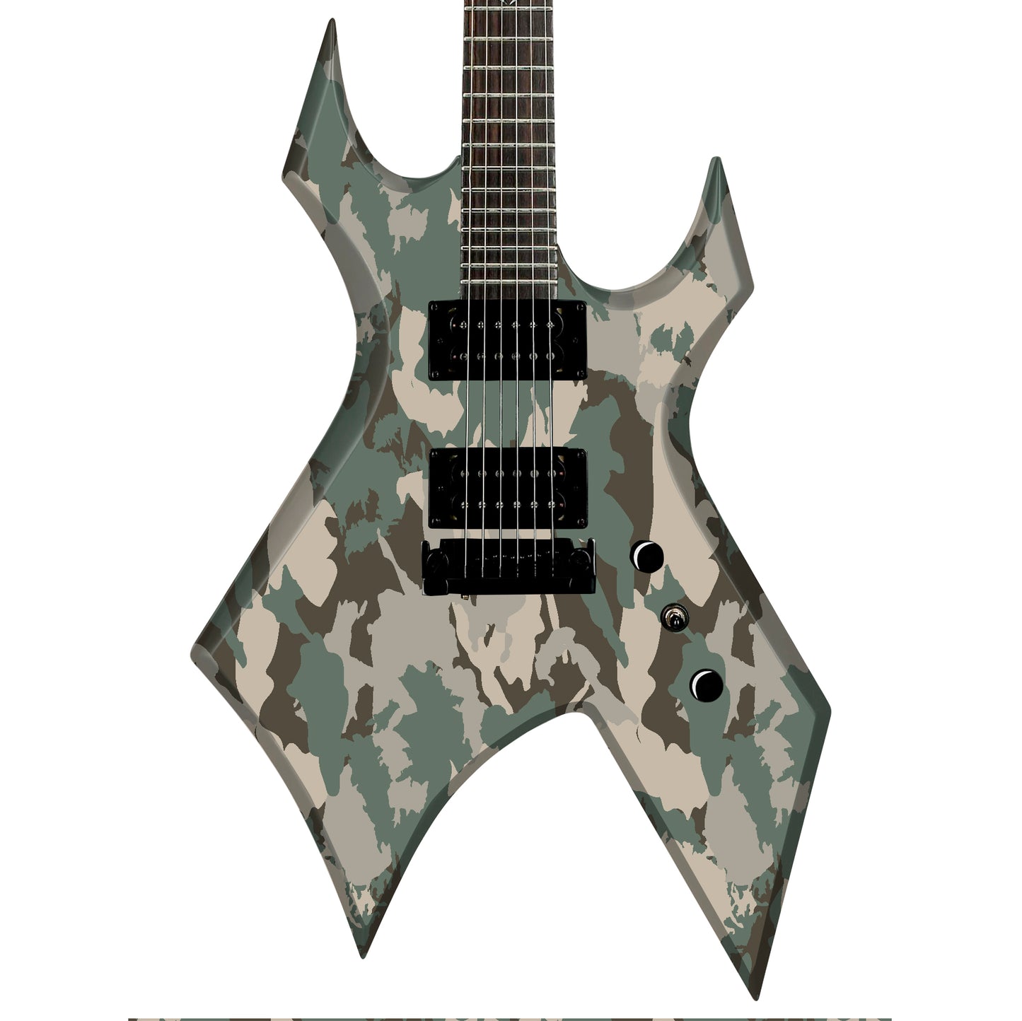 The Camo Selection Guitar/Bass Vinyl Skin Wrap Decal Sticker Skins. Telo GS194