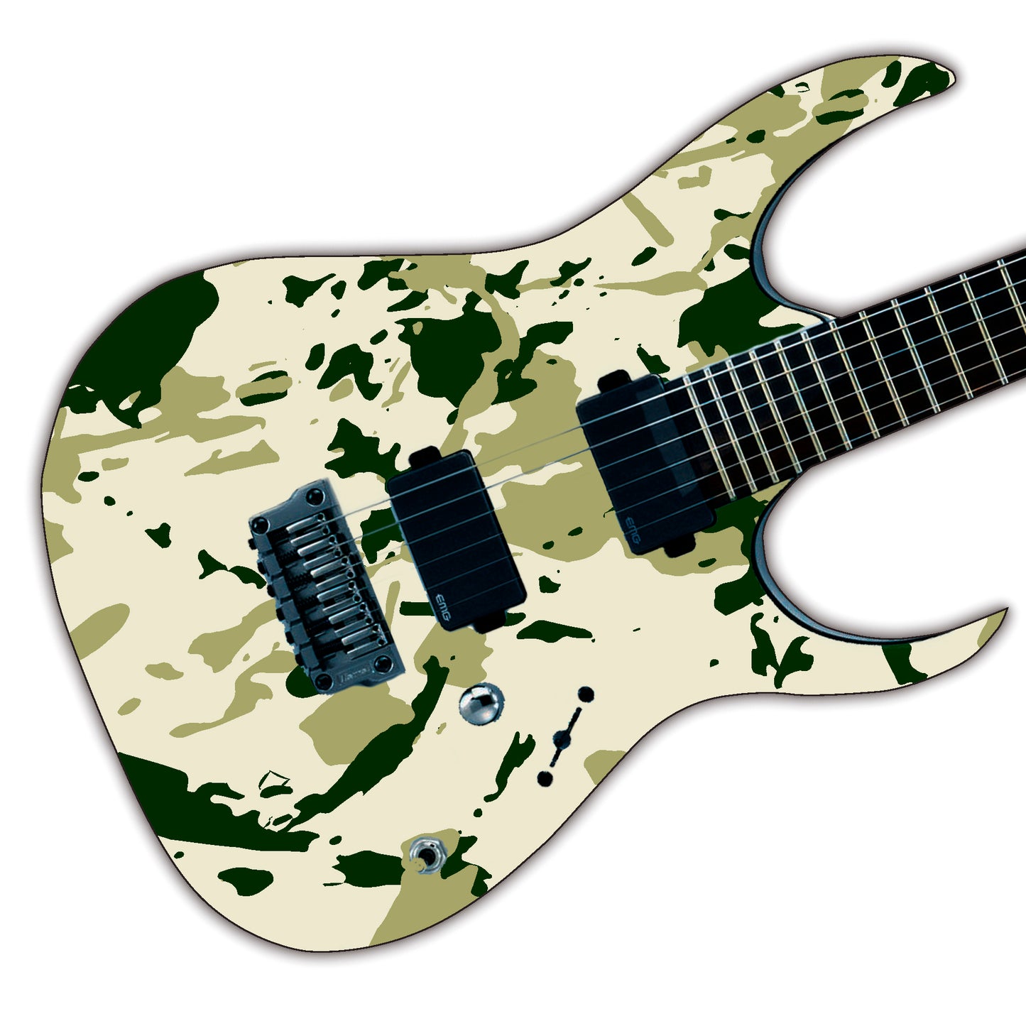 The Camo Selection Guitar/Bass Vinyl Skin Wrap Decal Sticker Skins. Universal GS195