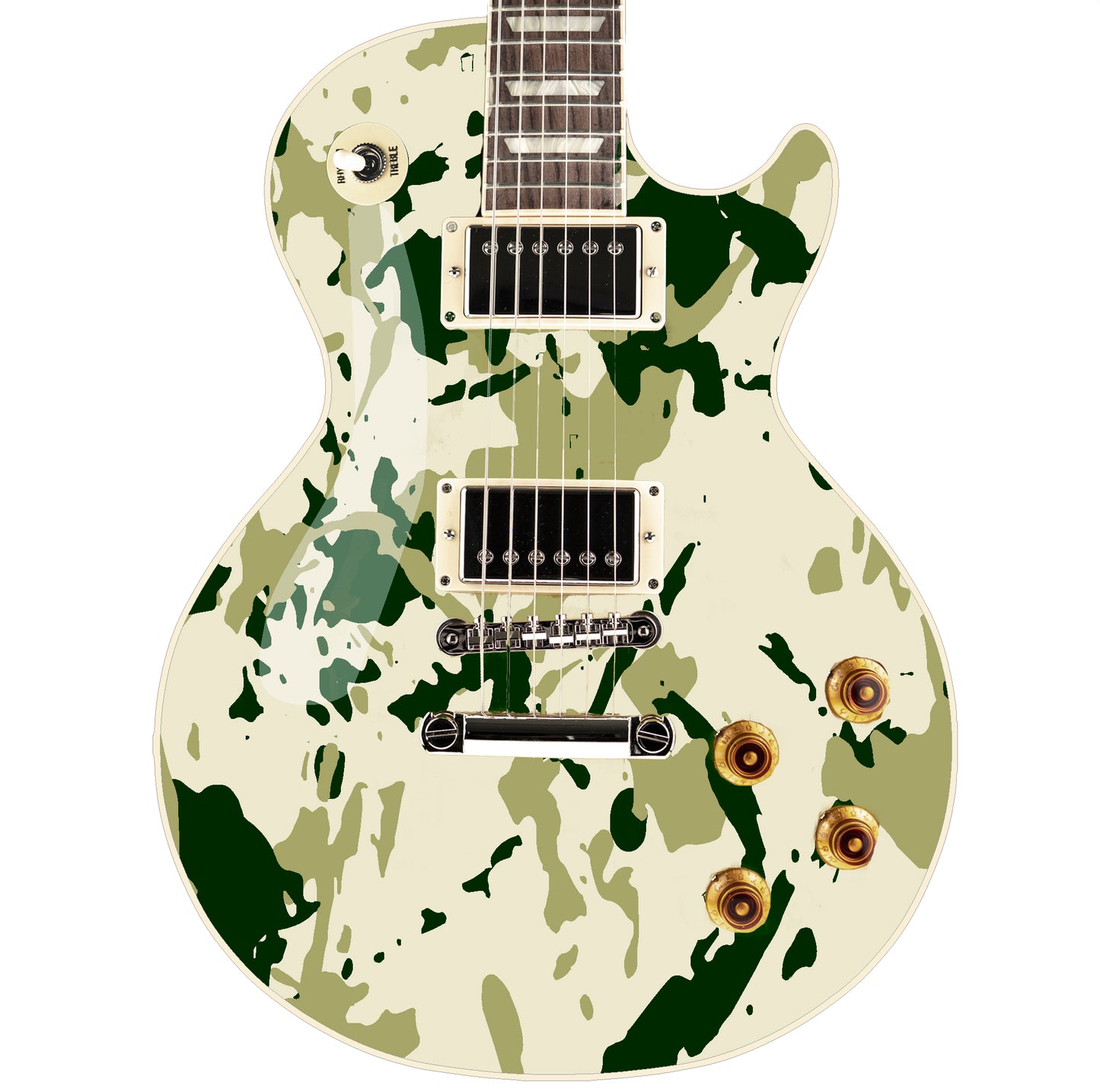 The Camo Selection Guitar/Bass Vinyl Skin Wrap Decal Sticker Skins. Universal GS195