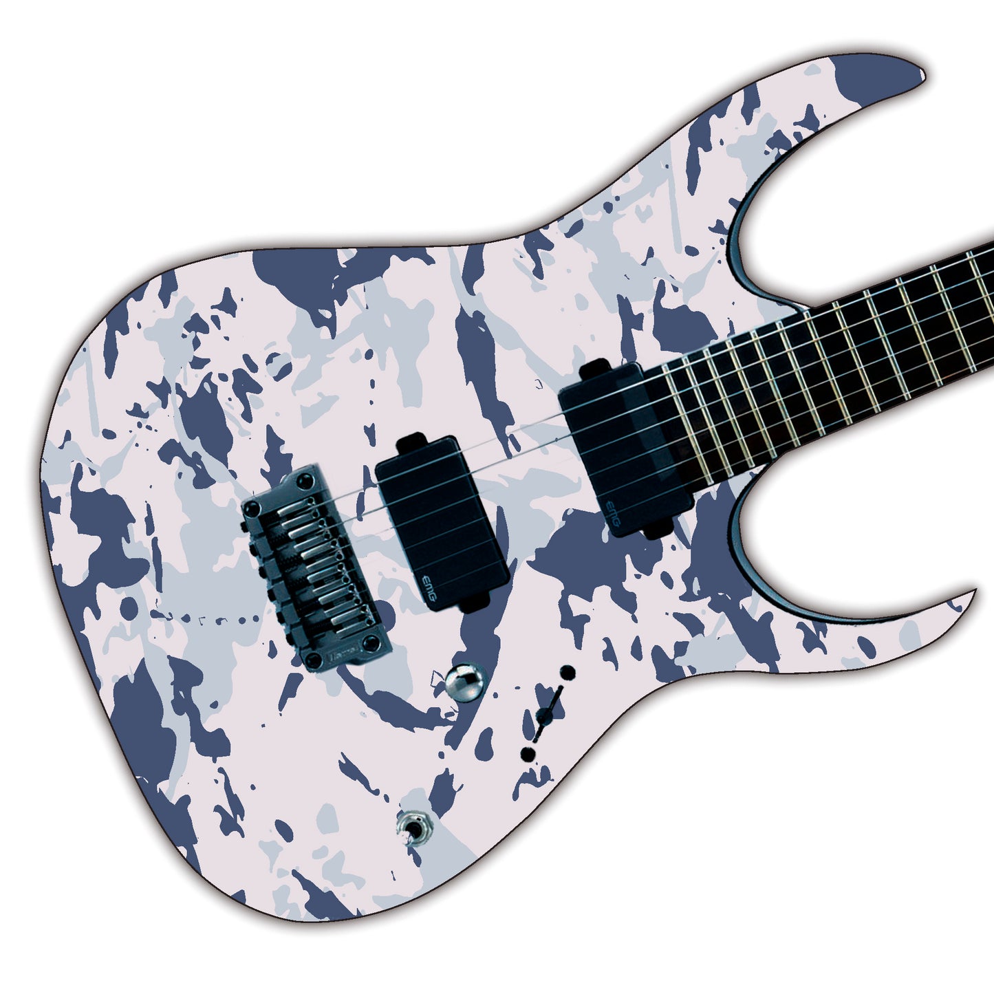 The Camo Selection Guitar/Bass Vinyl Skin Wrap Decal Sticker Skins. City GS196