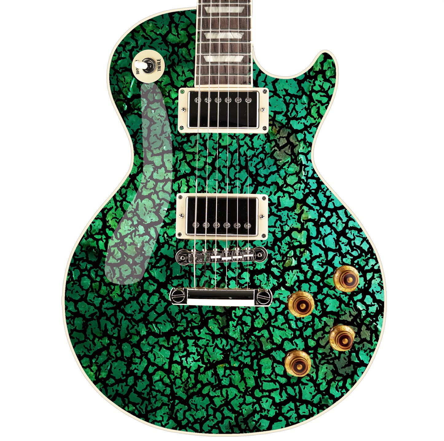 Copy of The Crackle Selection Guitar/Bass Vinyl Skin Wrap Decal Sticker Skin. Reptile GS200