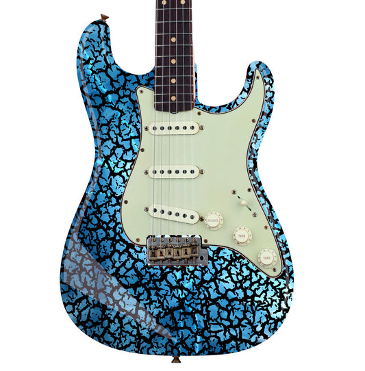 The Crackle Selection Guitar/Bass Vinyl Skin Wrap Decal Sticker Skin. Night Sky  GS202
