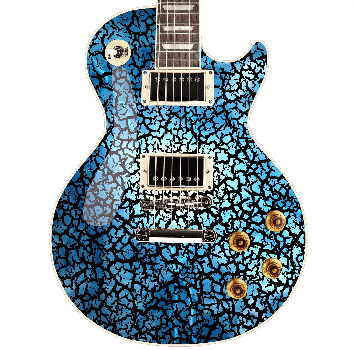 The Crackle Selection Guitar/Bass Vinyl Skin Wrap Decal Sticker Skin. Night Sky GS202