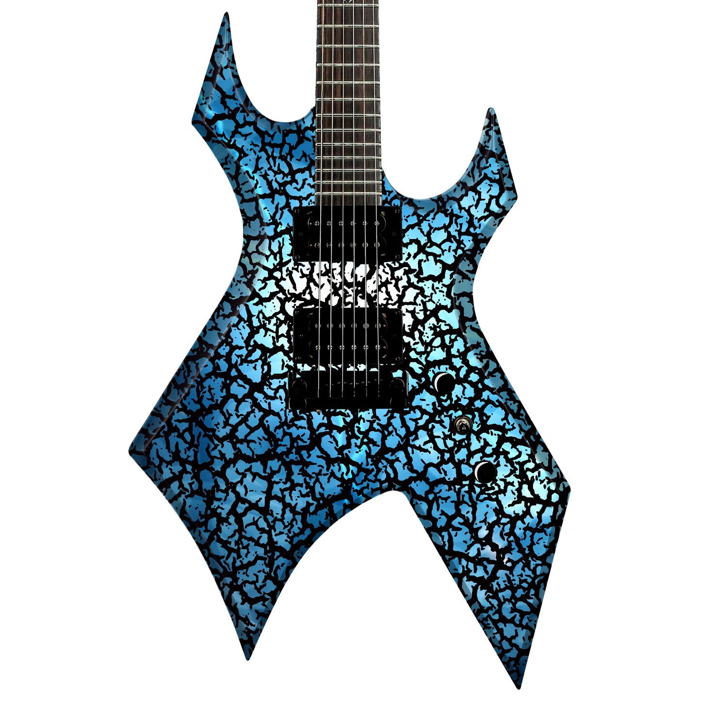 The Crackle Selection Guitar/Bass Vinyl Skin Wrap Decal Sticker Skin. Night Sky GS202