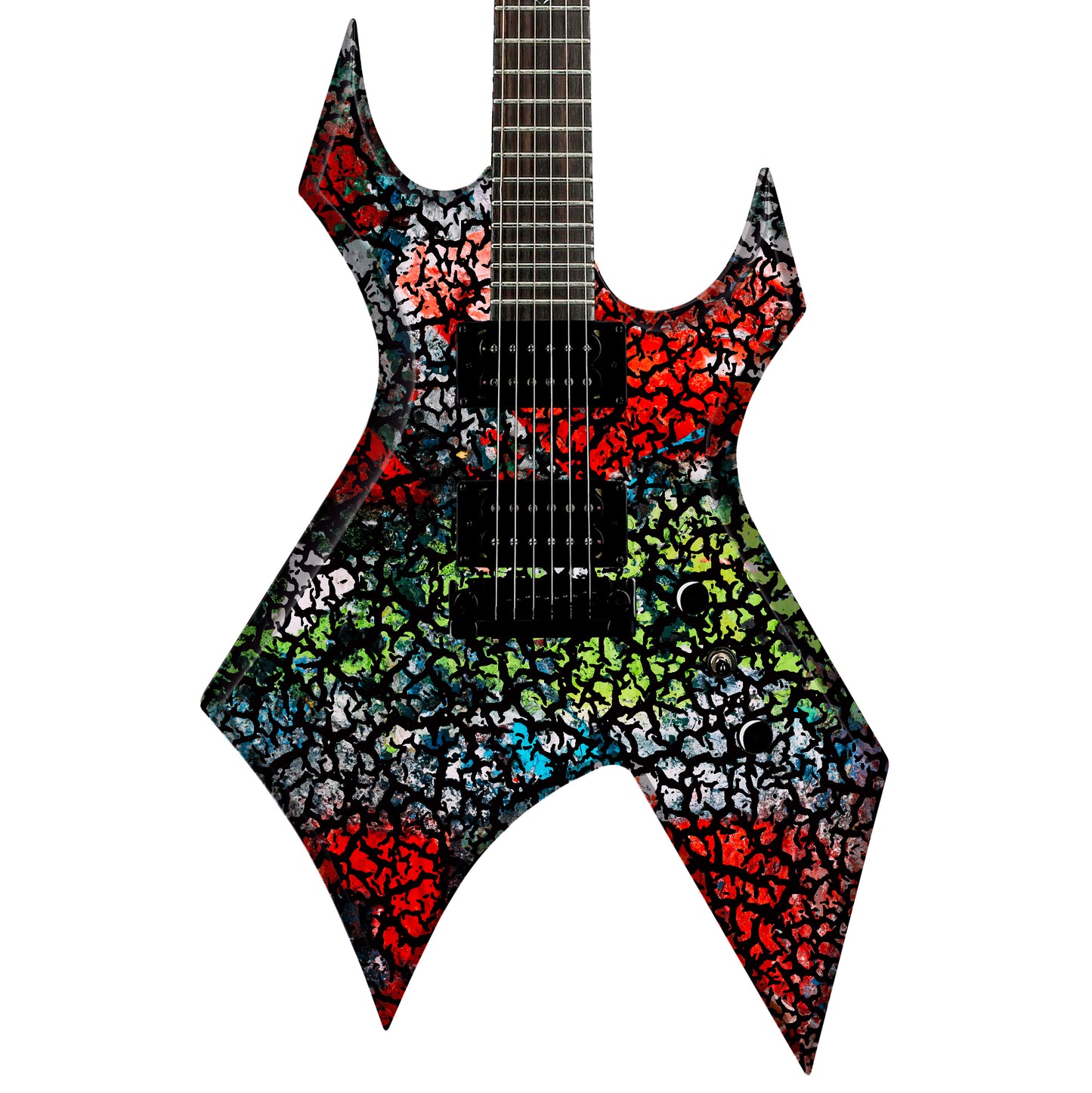 The Crackle Selection Guitar/Bass Vinyl Skin Wrap Decal Sticker Skin. Graffiti GS203