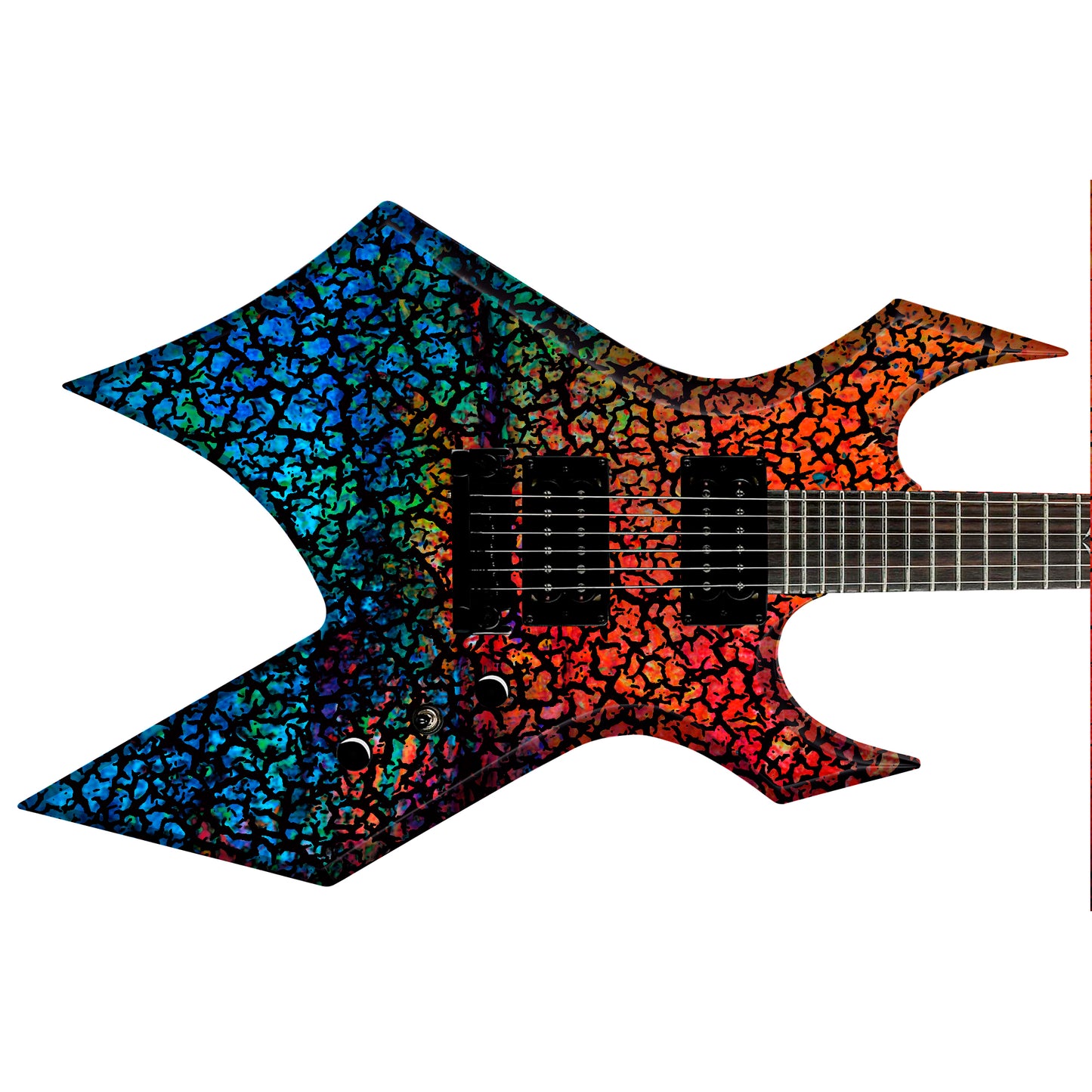 The Crackle Selection Guitar/Bass Vinyl Skin Wrap Decal Sticker Skin. Apocalypse GS205