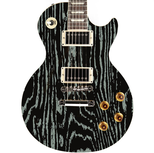 Guitar, Bass or Acoustic Skin Wrap Laminated Vinyl Decal Sticker. The Grain. B&G GS25.