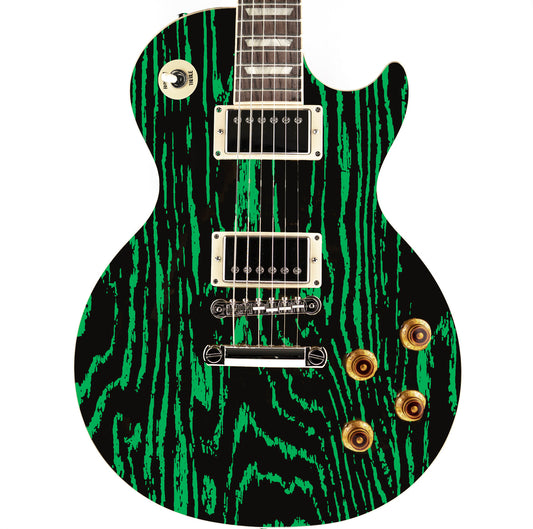 Guitar, Bass or Acoustic Skin Wrap Laminated Vinyl Decal Sticker The Grain B&G GS27