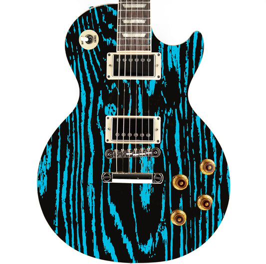 Guitar, Bass or Acoustic Skin Wrap Laminated Vinyl Decal Sticker The Grain B&B GS29