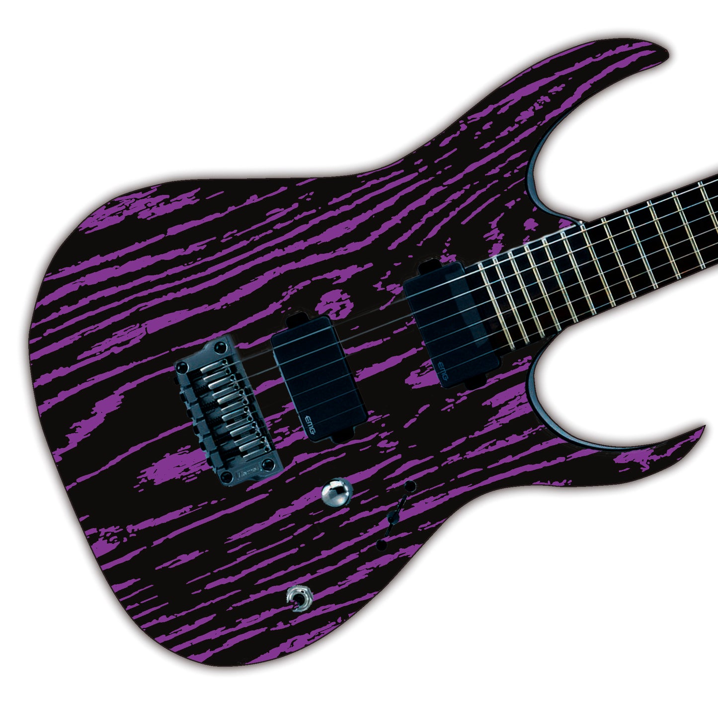 Guitar Bass or Acoustic Skin Wrap Laminated Vinyl Decal Sticker The Grain B&P GS30