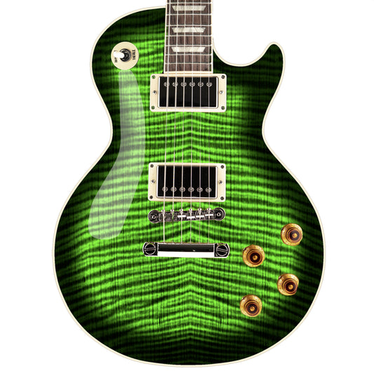 LP Type Guitar Skin Wrap Vinyl Decal Sticker Flamed Maple Apple Burst GS54