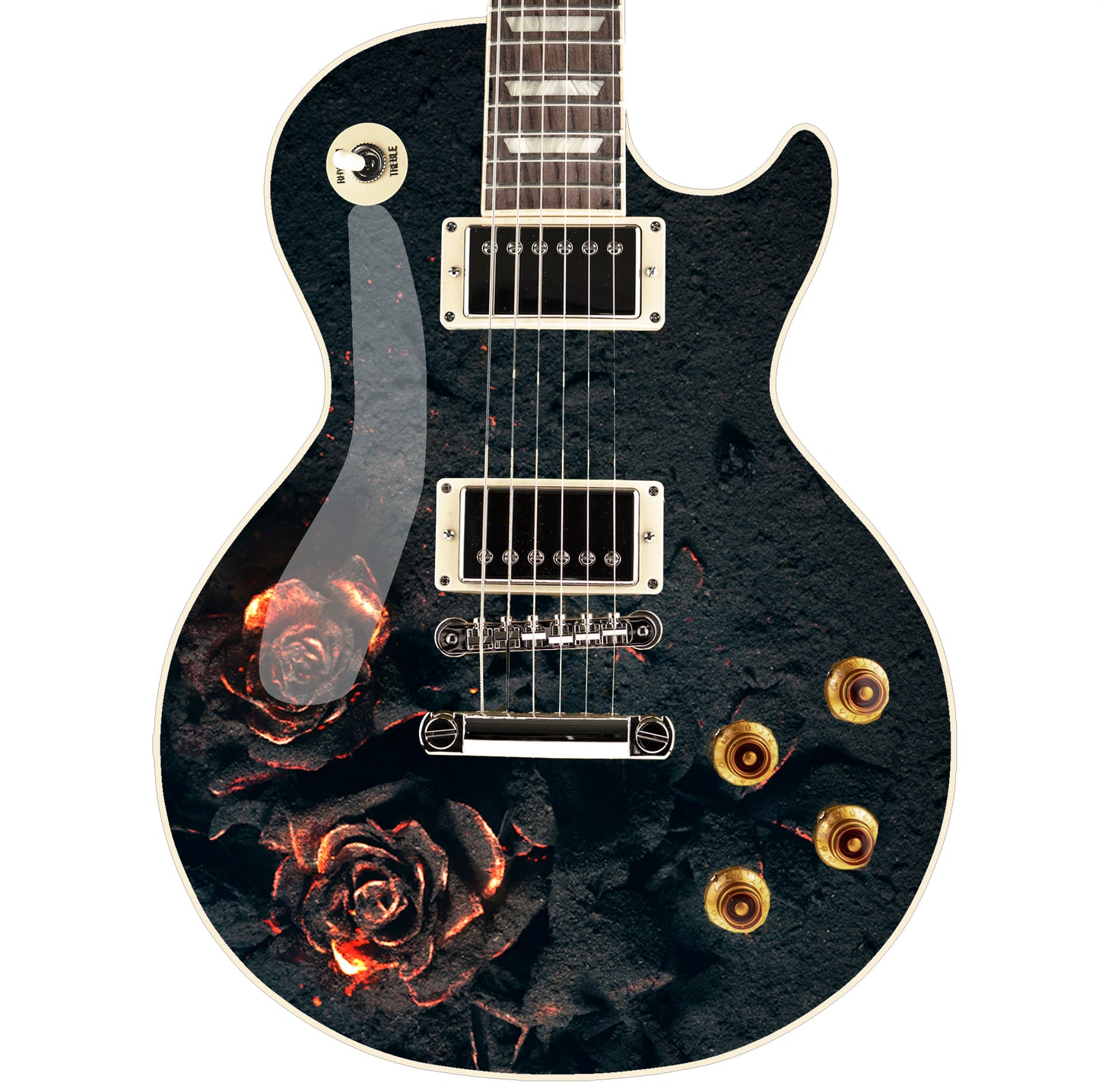 Guitar, Bass or Acoustic Skin Wrap Laminated Vinyl Decal Sticker The Ash Roses GS71