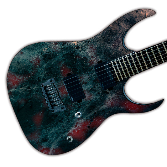 Guitar, Bass or Acoustic Skin Wrap Laminated Vinyl Decal Sticker The Black Hole GS88