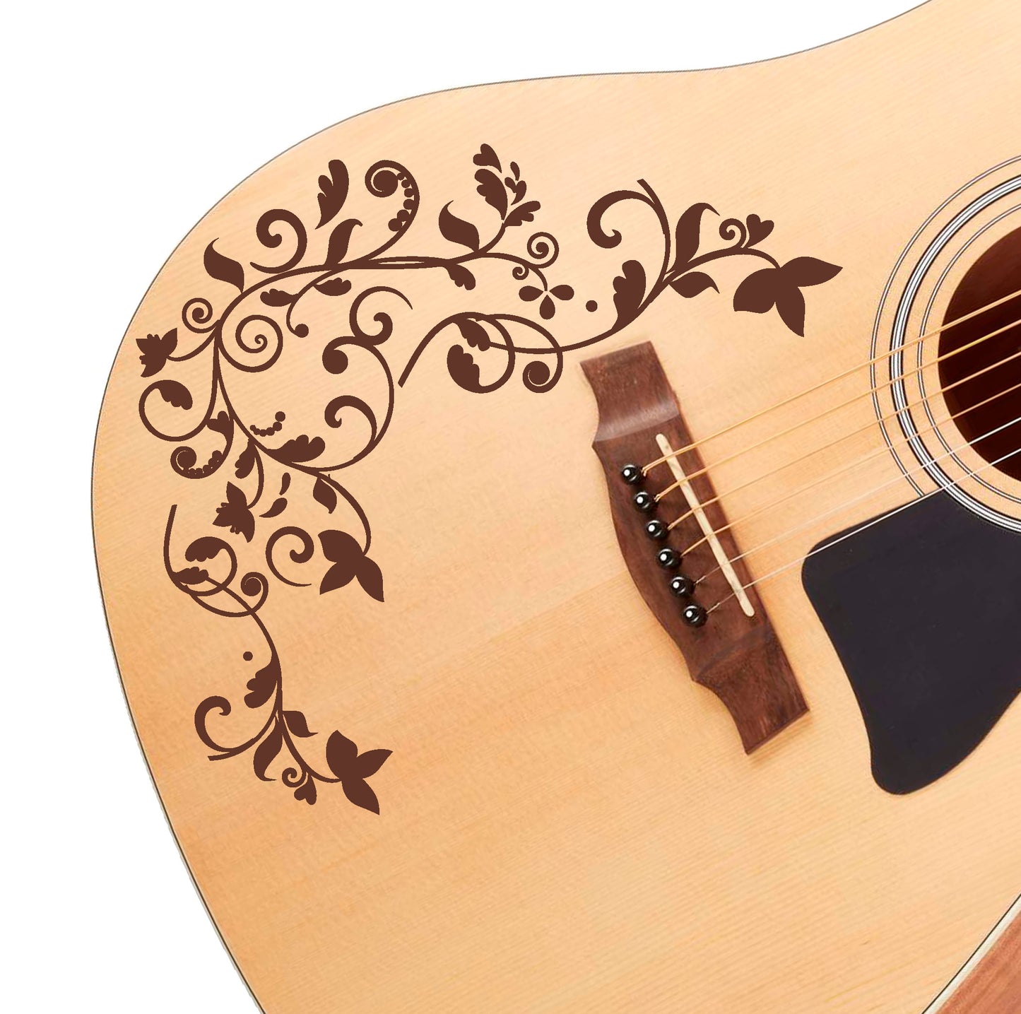 Vine of Life Decal Sticker Fits Guitars & Basses. Colour Options Available.