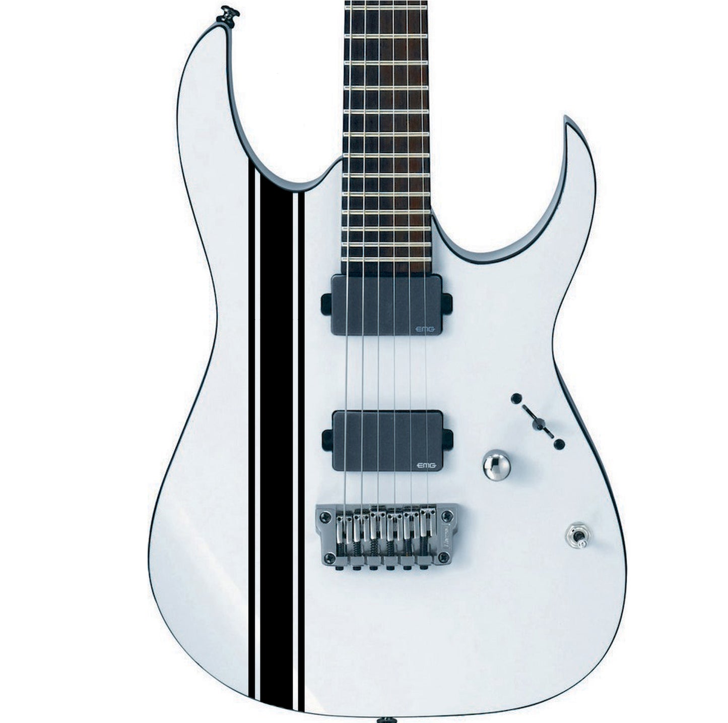 Racing Stripe Guitar Vinyl Matte Decal Sticker.