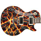 Guitar or Bass 'Lava River' Graphic Style Skin Wrap -Custom Laminated Printed Vinyl Sticker Decal