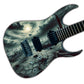 Guitar 'The Aftermath' Horror Fan Custom Skin Wrap - Laminated Printed Vinyl Sticker Decal - Fits most Guitars and Basses.