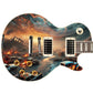 The Fallout Custom Guitar Skin Wrap - Laminated Printed Vinyl Decal Sticker - Fits most Guitars and Basses.