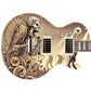 The Art Nouveau Zombie Gig Guitar Cover Skin Wrap - Laminated Printed Vinyl Sticker Decal - Fits most Guitars and Basses.