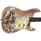 The Art Nouveau Zombie Gig Guitar Cover Skin Wrap - Laminated Printed Vinyl Sticker Decal - Fits most Guitars and Basses.