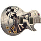 The Vintage War Pin-up Girl Guitar Cover Skin Wrap - Laminated Printed Vinyl Sticker Decal - Fits most Guitars and Basses.