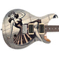 The Vintage War Pin-up Girl Guitar Cover Skin Wrap - Laminated Printed Vinyl Sticker Decal - Fits most Guitars and Basses.