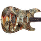 The Rusty Aged Guitar Graphics Skin Wrap - Laminated Printed Vinyl Sticker Decal - Fits most Guitars and Basses.