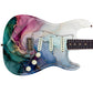 Guitar Vinyl Wrap Skins The Ethereal Ink Laminated Vinyl Print for Guitars or Bass