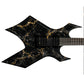 Guitar Vinyl Wrap Skins The Black Marble Laminated Vinyl Print for Guitars or Bass