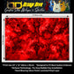 Guitar Vinyl Wrap Skins The Red Lava Burl Laminated Vinyl Print for Guitars or Bass