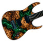 Guitar Vinyl Wrap Skins The Green River Burlwood Laminated Vinyl Print for Guitars or Bass