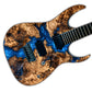 Guitar Vinyl Wrap Skins The Burlwood Resin River Laminated Vinyl Print for Guitars or Bass