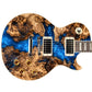 Guitar Vinyl Wrap Skins The Burlwood Resin River Laminated Vinyl Print for Guitars or Bass