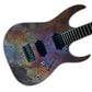 Guitar Vinyl Wrap Skins The Corroded Metal Laminated Vinyl Print for Guitars or Bass